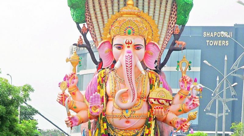 Bye bye Ganesha .. Immersion of idols without noise