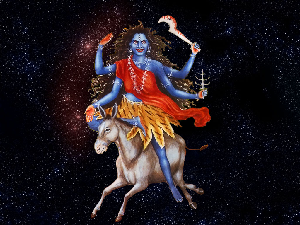 Seventh day appearance as Kalaratri Ammavaru