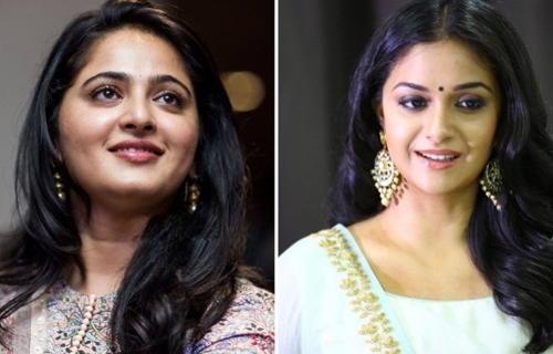 Keerthy Suresh and Anushka