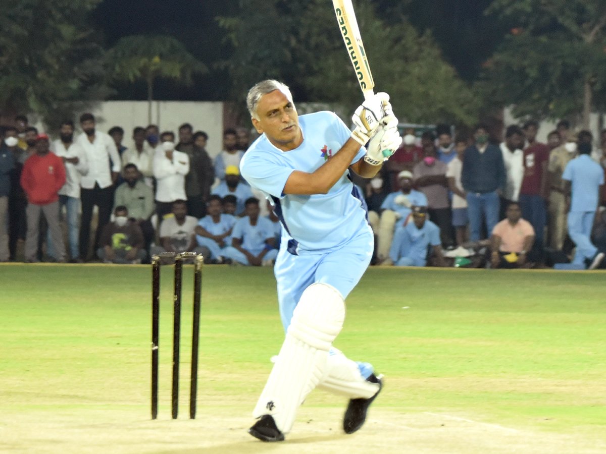 Minister Harish Rao Friendly T20 Cricket Match