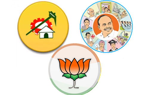 YCP BJP target TDP