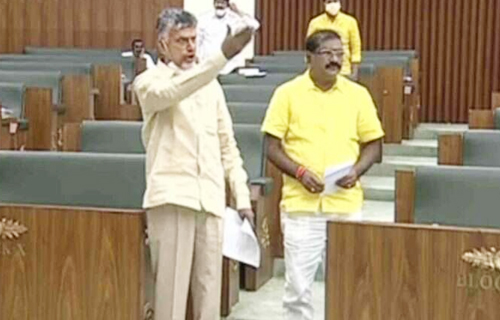 Chandrababu in Assembly