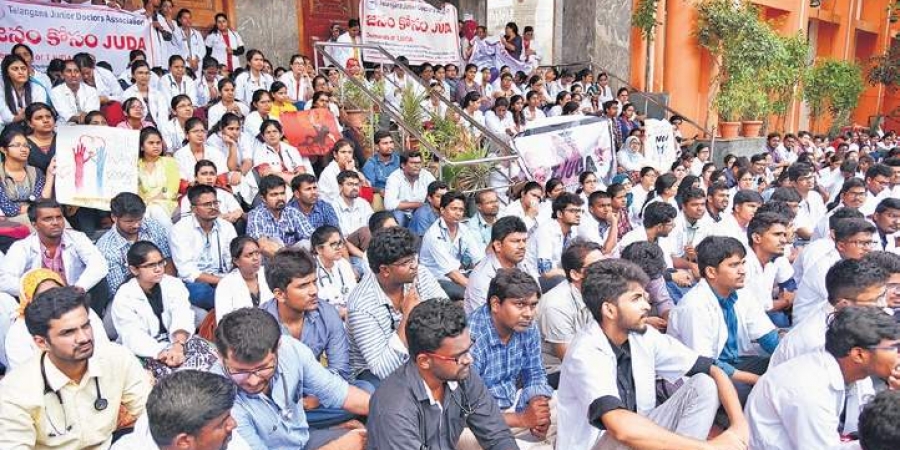 Telangana JR Doctors Strike