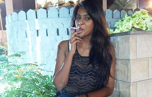 Meera Mithun Smoking