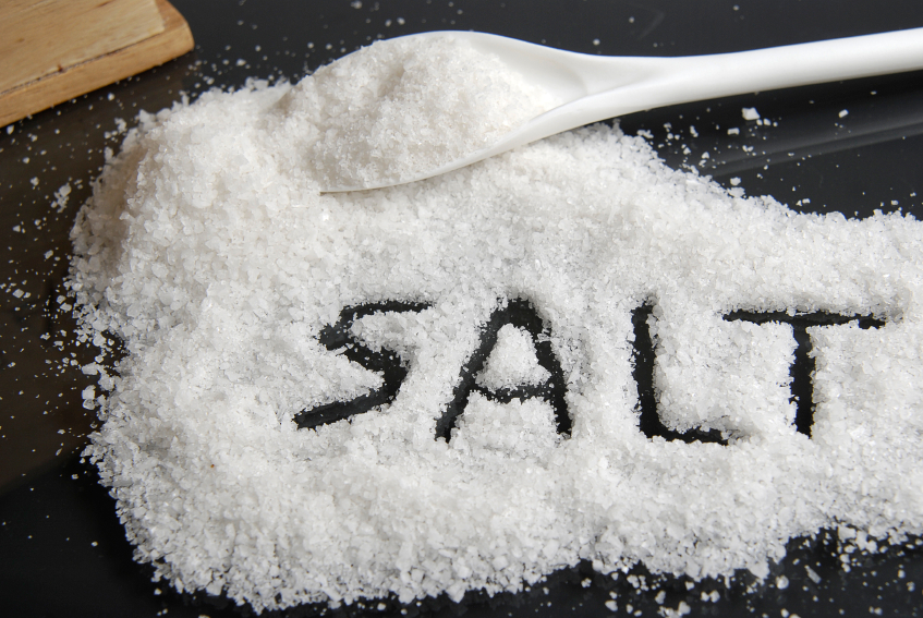 Reduced sodium added potassium salt