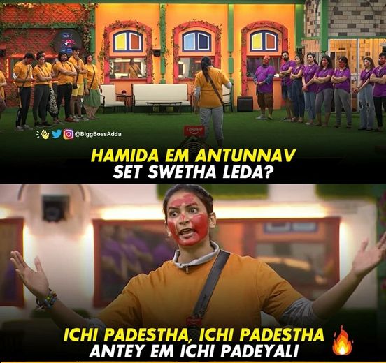 Bigg Boss 5 Telugu: Swetha Varma Words Attack On Hamida