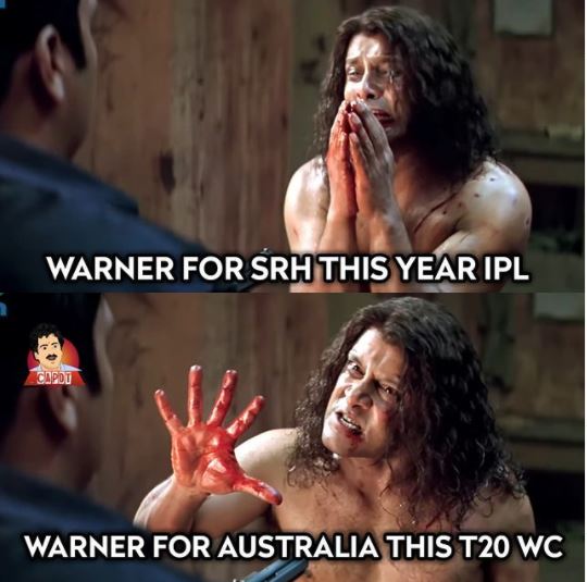 david warner memes