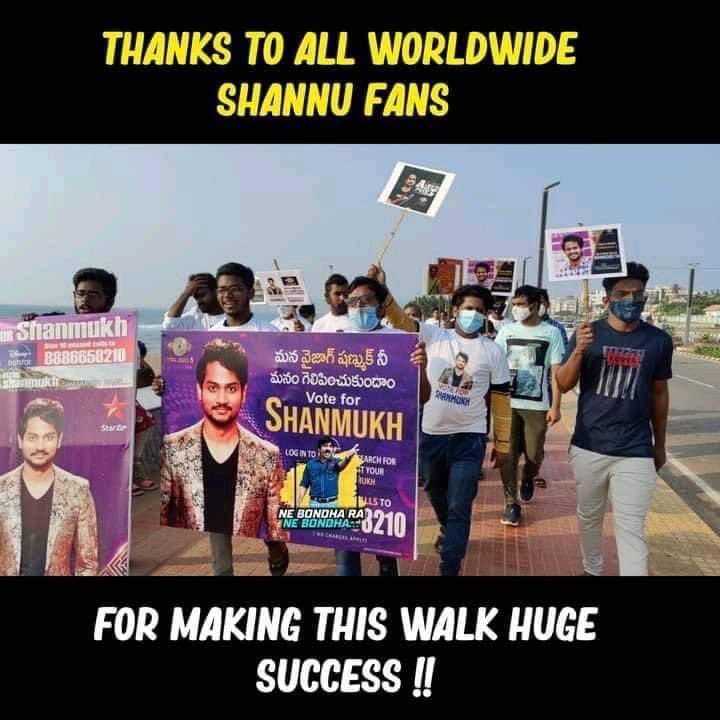 Shanmukh fans