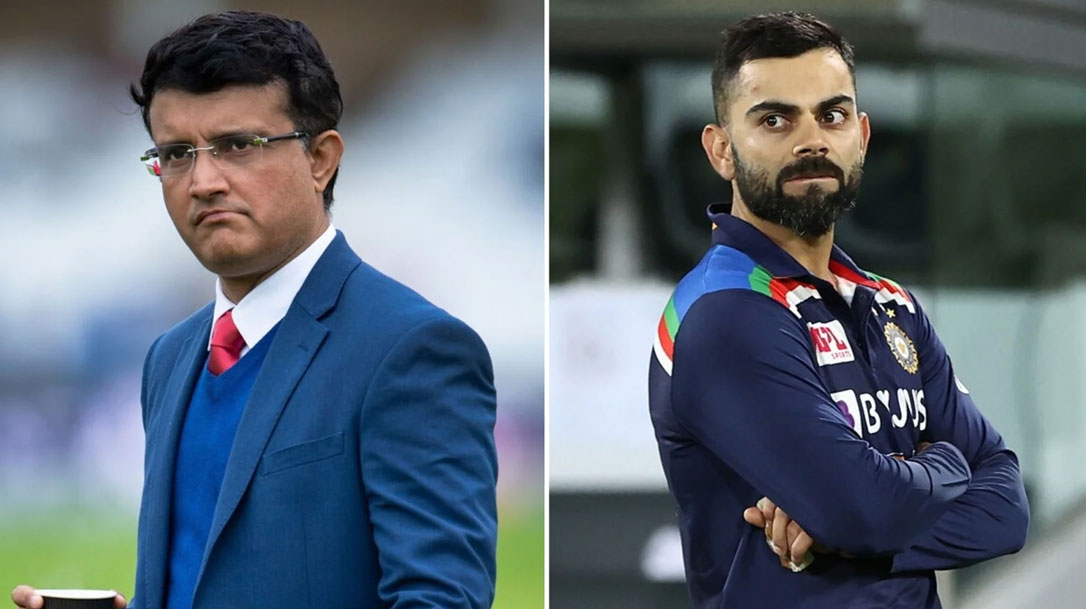 Virat Kohli vs Ganguly