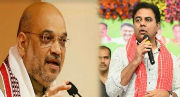 KTR Comments on Amit Shah