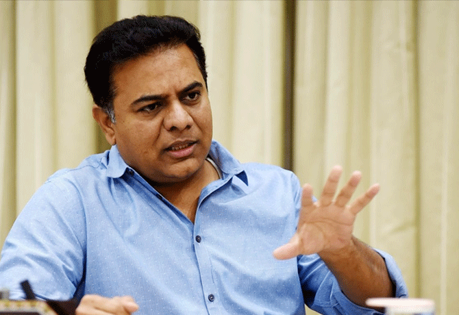 IT Minister KTR To Visit US