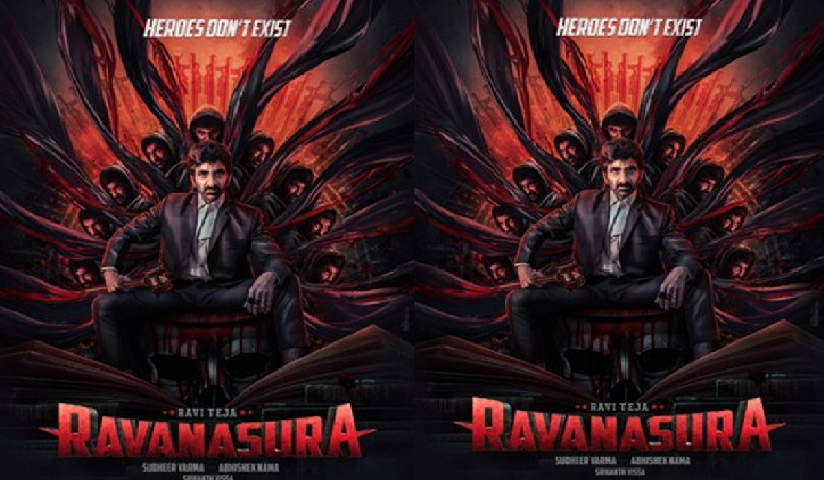interesting news about ravi teja ravanasura movie