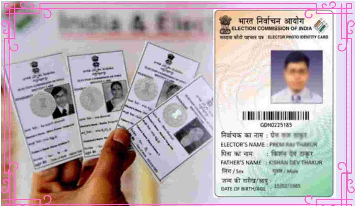  Colour Voter ID Card