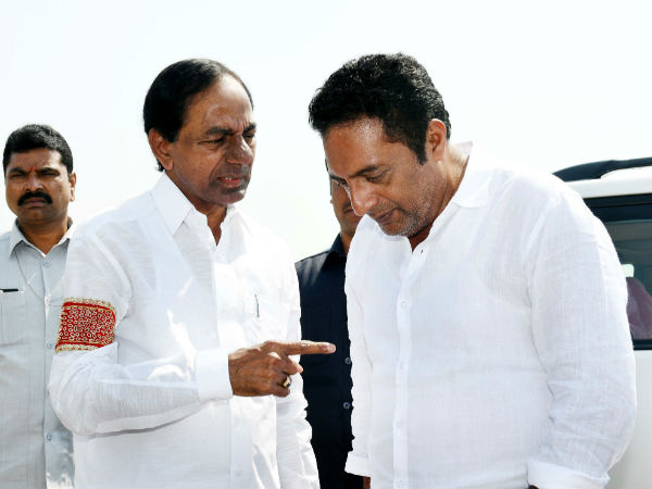 Prakash Raj With KCR