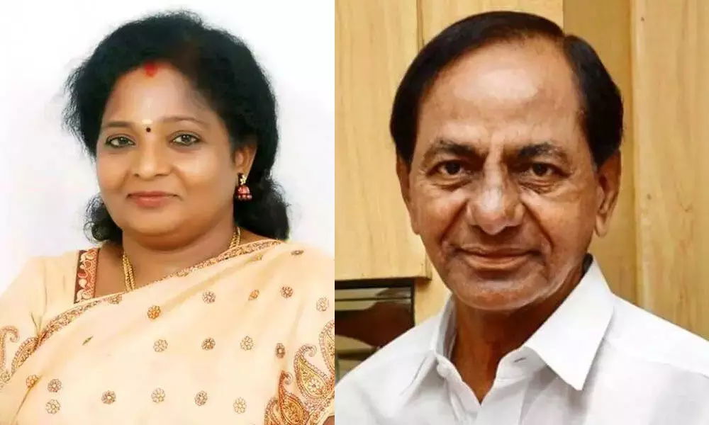 CM KCR- Governor Tamilisai