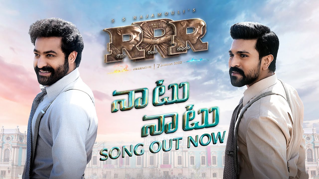 Jr Ntr Ram Charans Naatu Naatu Video Song From Ss Rajamoulis Rrr