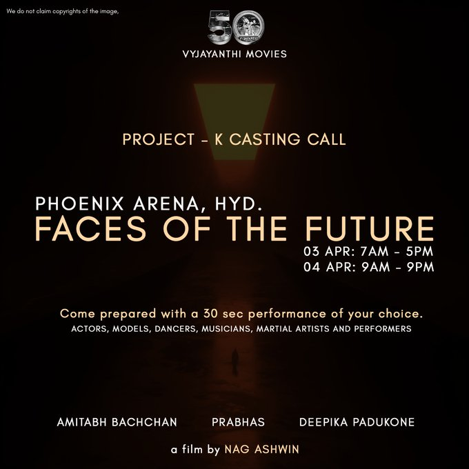 Casting Call For Prabhas New Movie