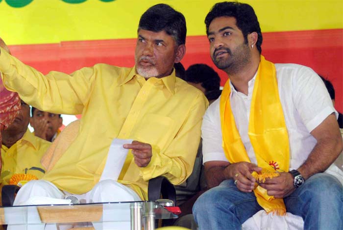 ntr JR, chandrababu naidu