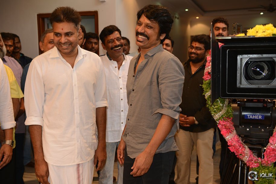 Pawan Kalyan Laid His Hands On The Director