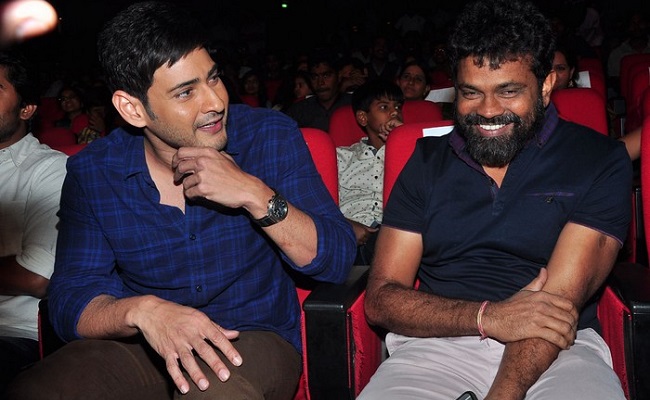 Mahesh Babu- Director Sukumar