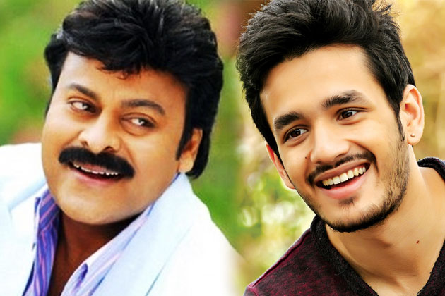 Megastar Chiranjeevi- Akkineni Akhil