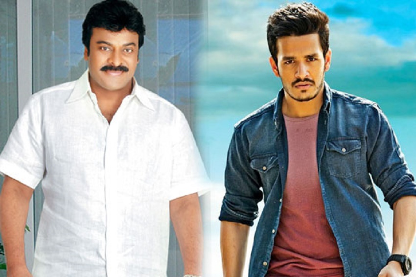 Megastar Chiranjeevi- Akkineni Akhil