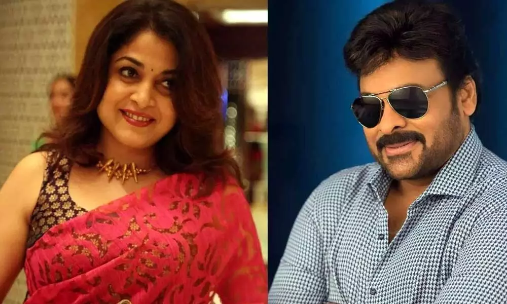 Chiranjeevi - Ramya Krishna