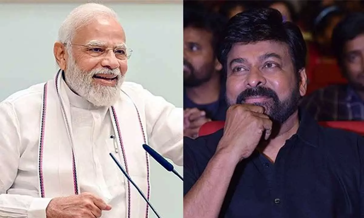 PM Modi- Chiranjeevi