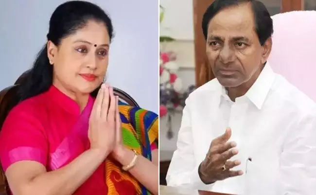 Vijayashanti- KCR