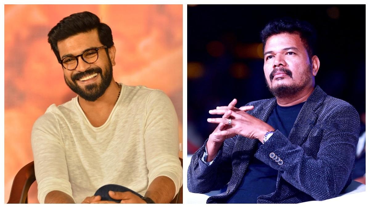 Director Shankar- Ram Charan