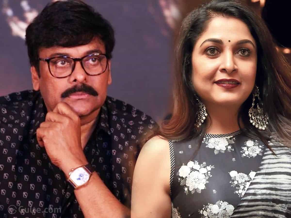 Chiranjeevi - Ramya Krishna