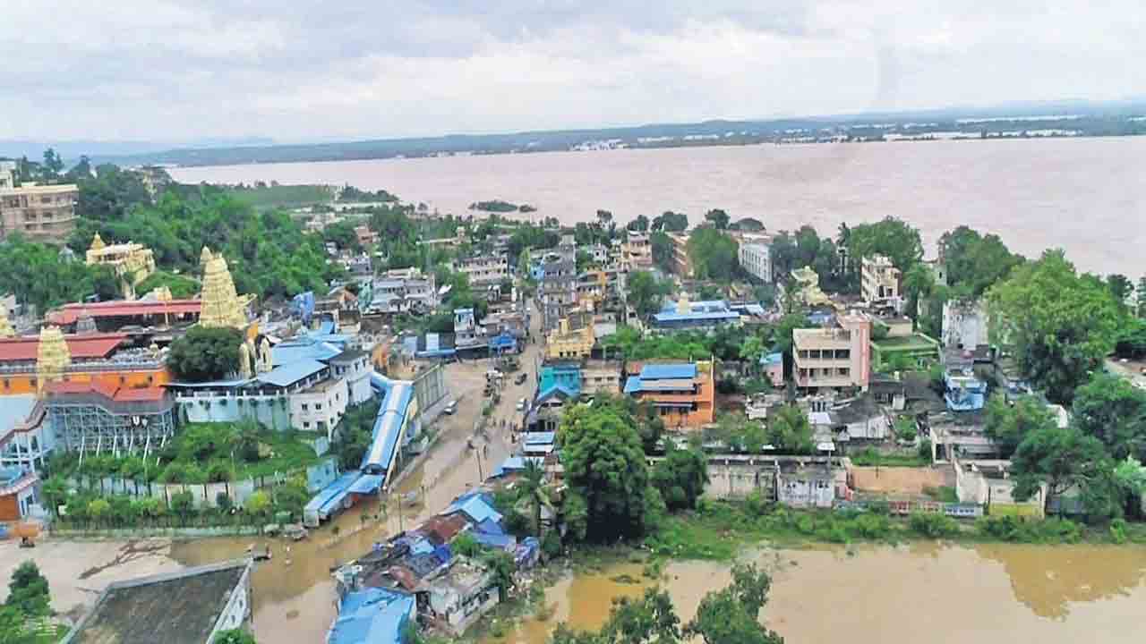 Bhadrachalam Flooded Villages