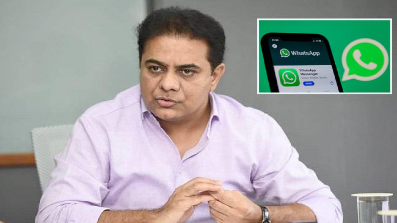 KTR WhatsApp Account Blocked