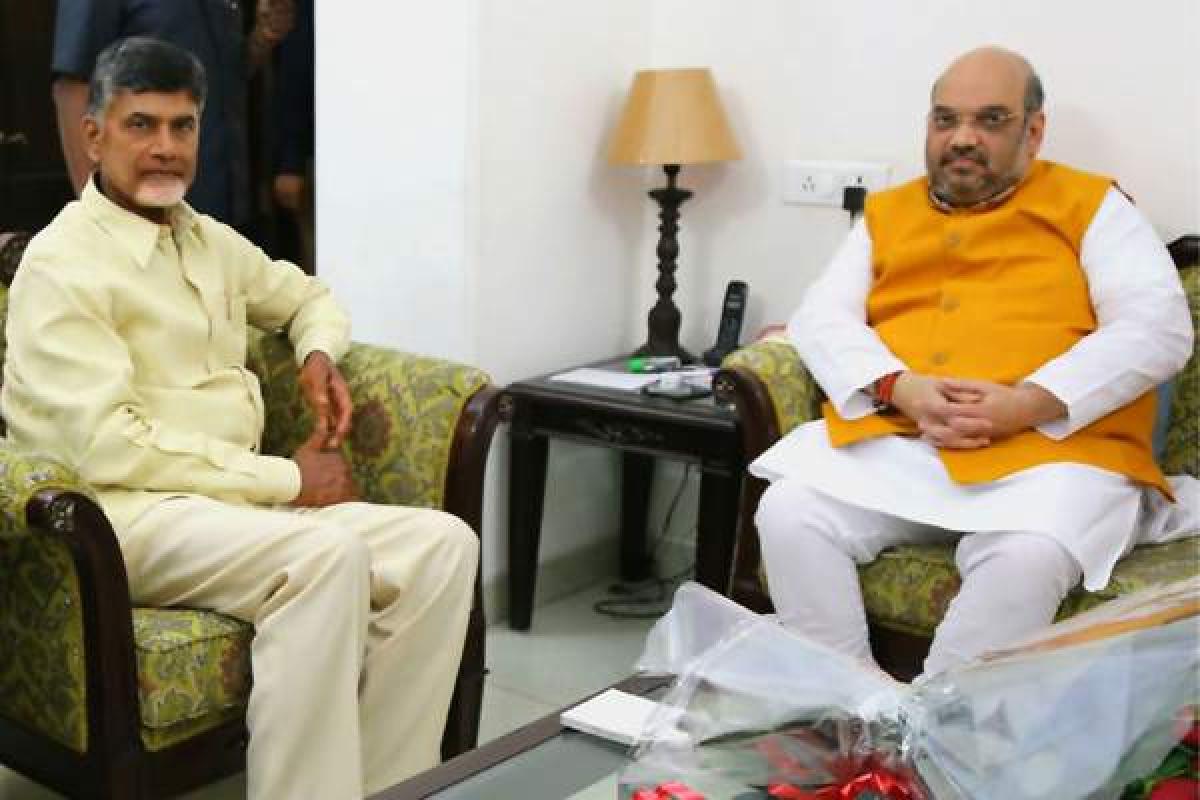 Amit Shah- Chandrababu