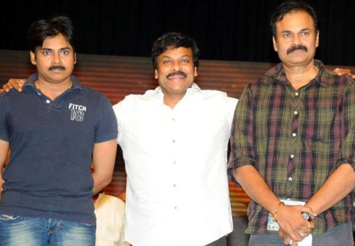 Chiranjeevi - Nagababau - Pawan kalyan