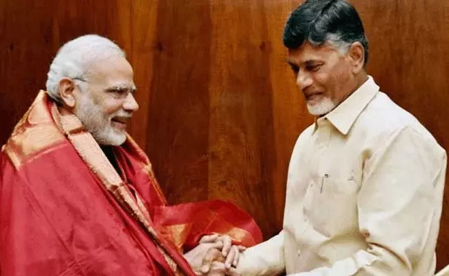 PM Modi- Chandrababu