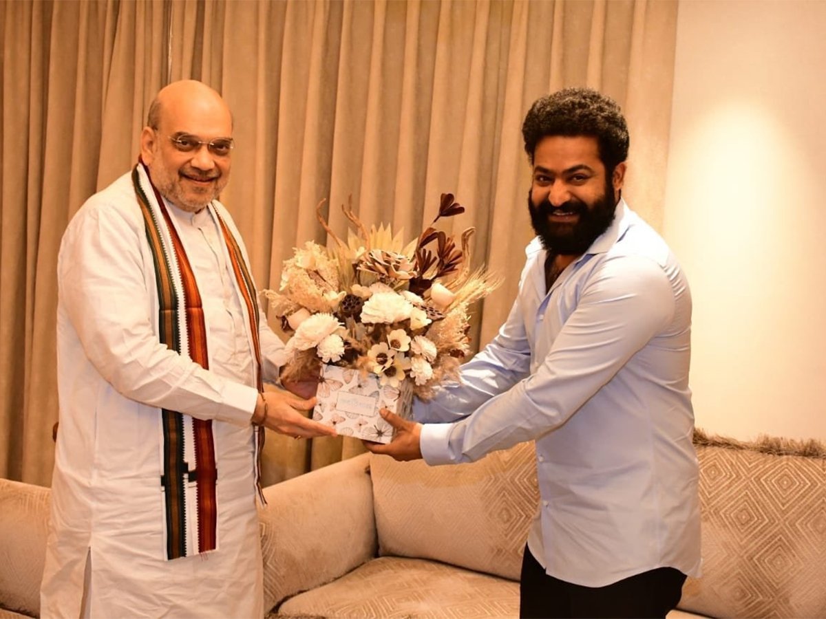 Amit Shah-Jr NTR Meeting