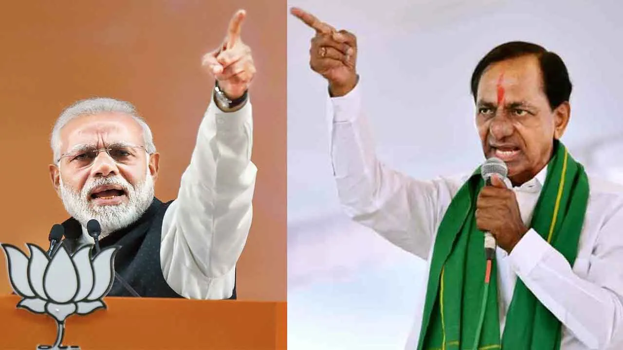 KCR vs Modi