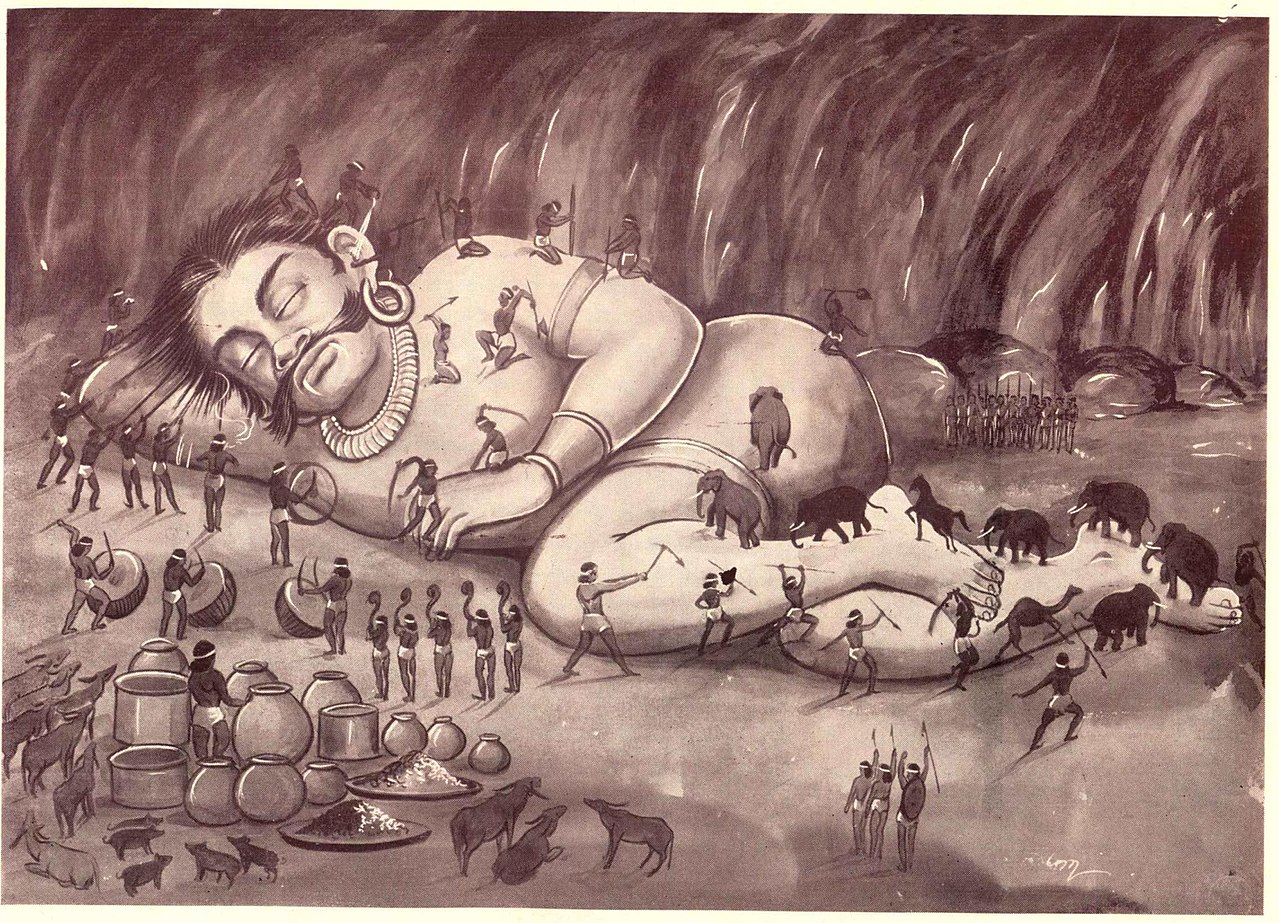 Kumbhakarna's Sleep: 