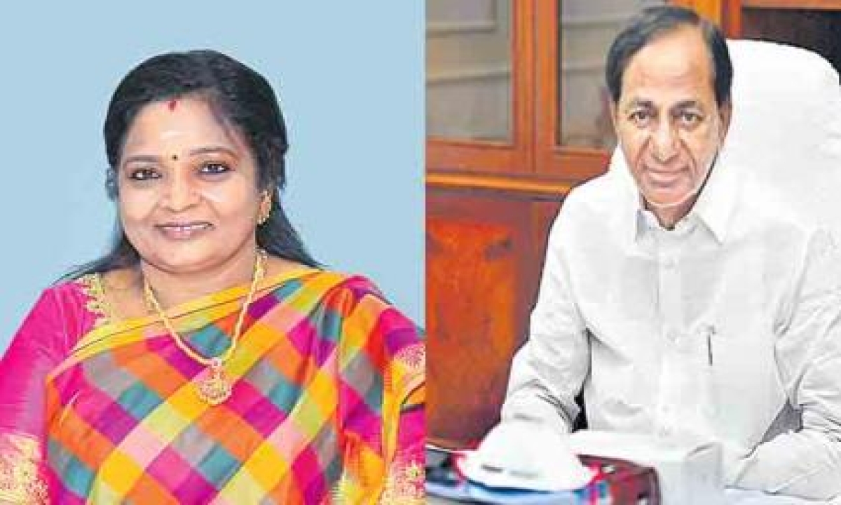 Governor Tamilisai -KCR