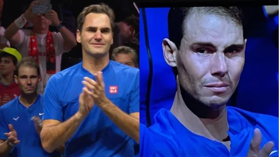 Roger Federer- Rafael Nadal Crying