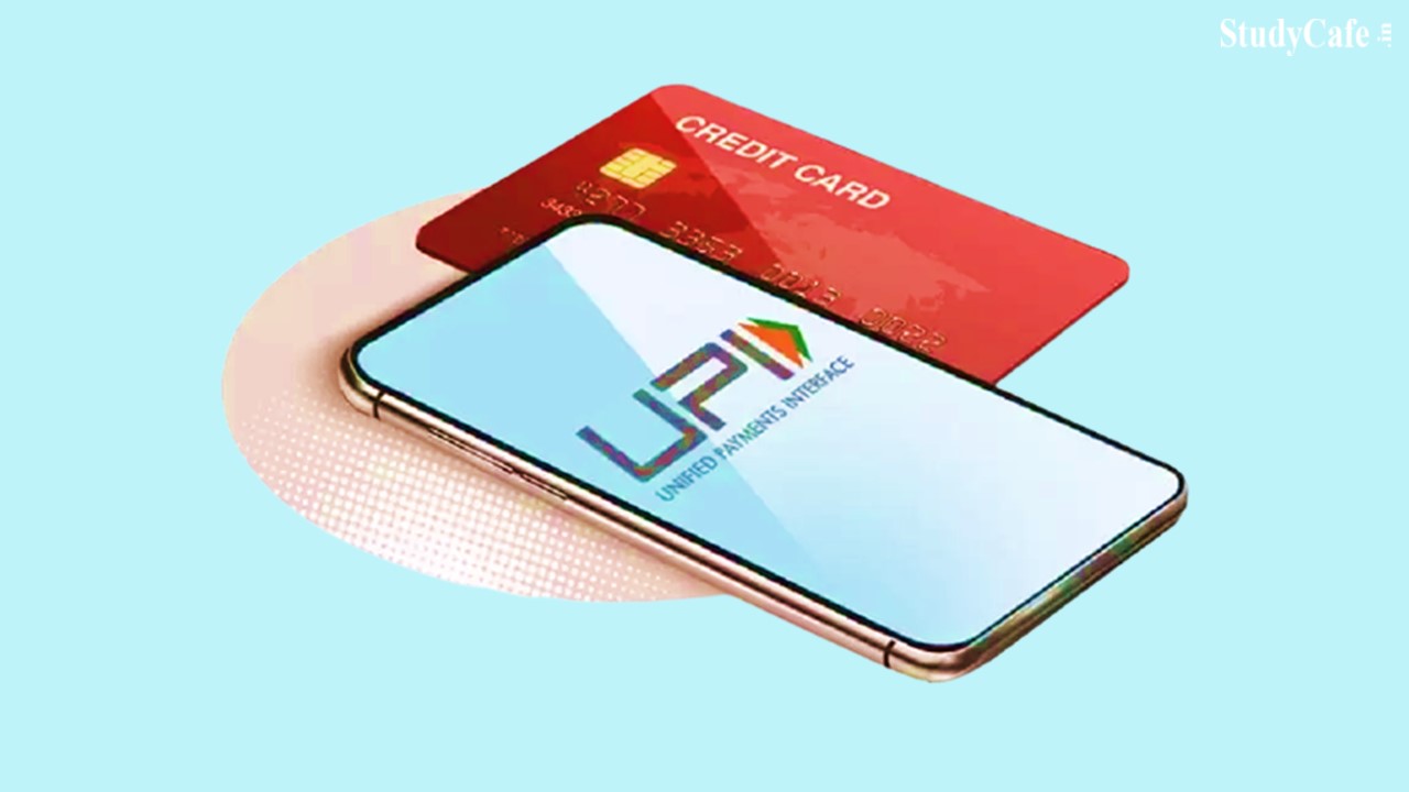 RuPay Credit Card On UPI