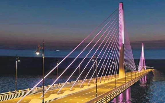 Krishna River- Cable Bridge