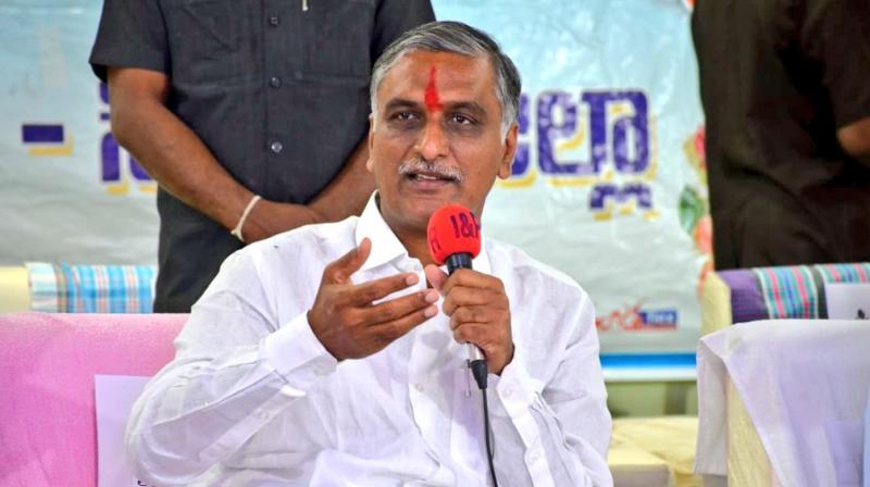 KCR BRS - Harish Rao