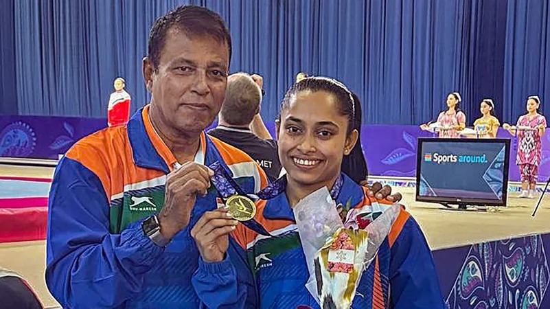 Gold medal for India's star gymnast Deepa Karmakar in Asian Gymnastics Championship