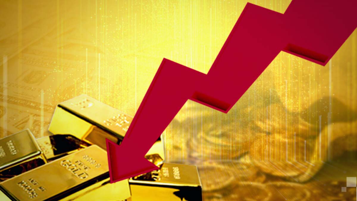 Gold rates down