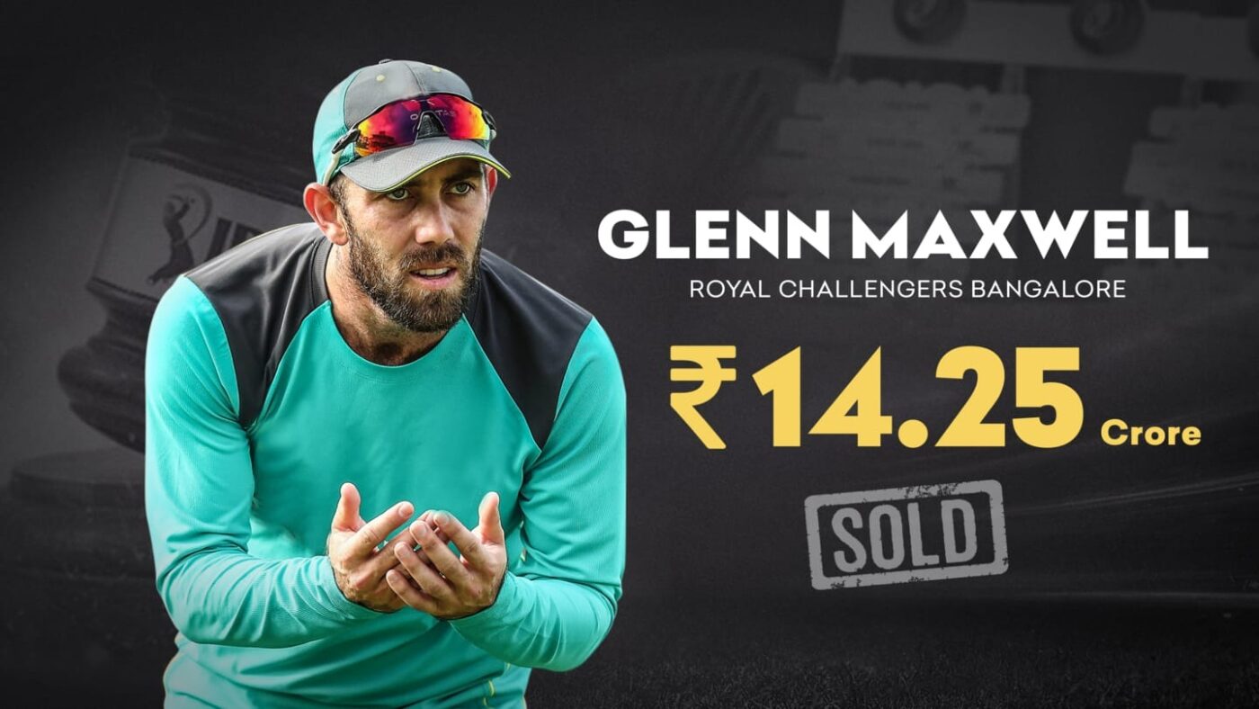 Royal Challengers Bangalore paid 14 crores, Glenn Maxwell disappointed with the dugouts