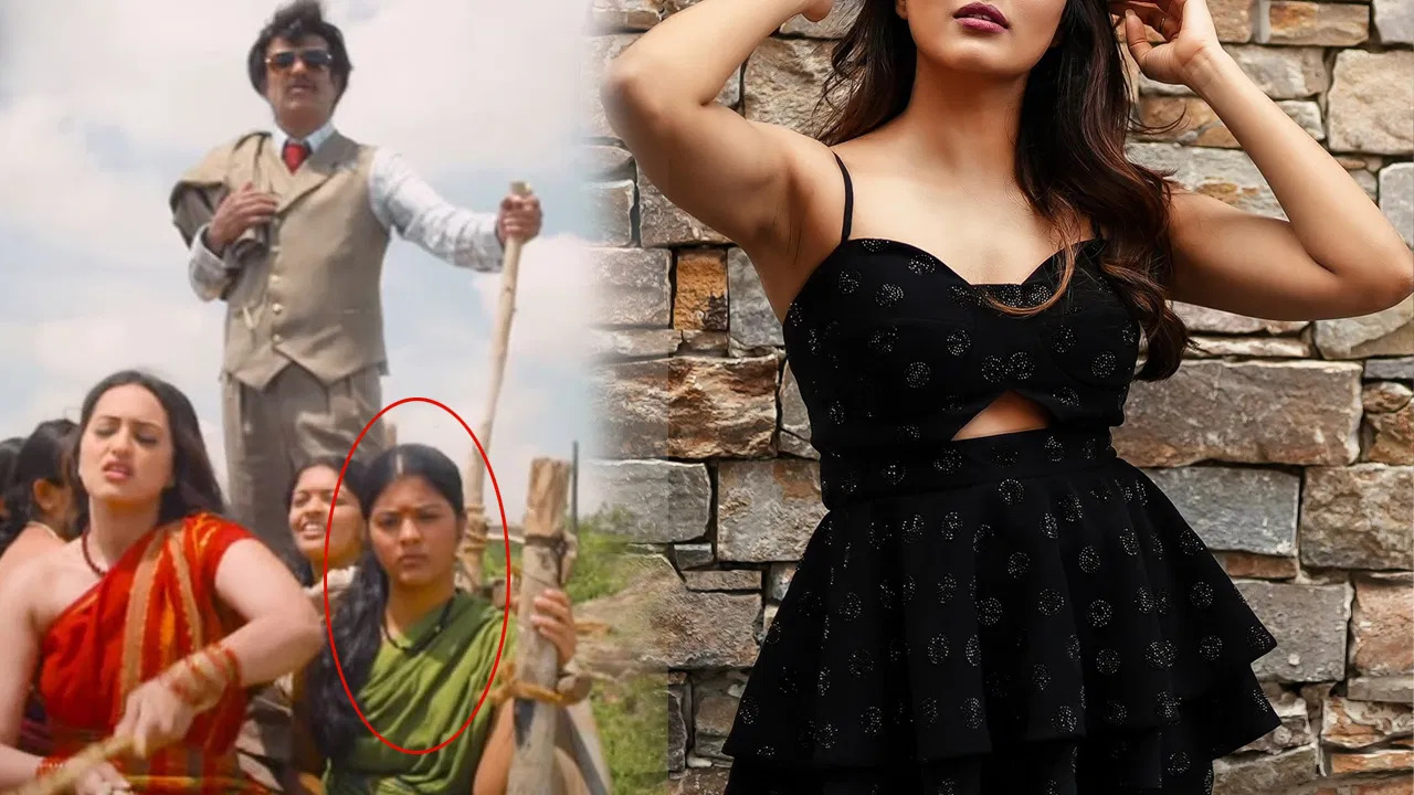 This actress who played an unrecognized role in Rajinikanth's movie is the heroine who earned 300 crores