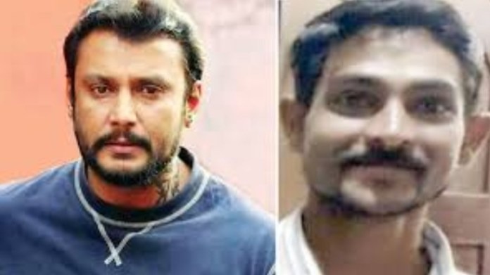 Fans supporting hero Darshan who killed a fan