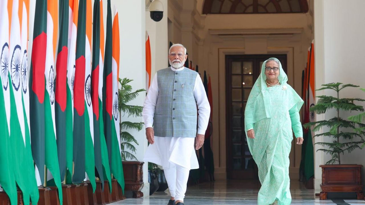 Sheikh Hasina, PM Modi